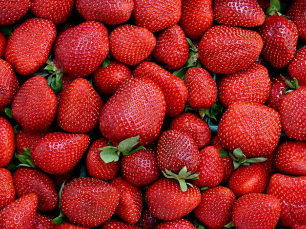 Обои картинки фото еда, клубника, земляника