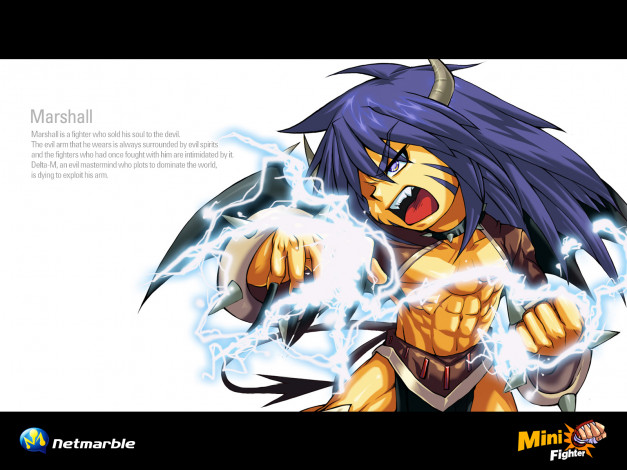 Обои картинки фото mini, fighter, видео, игры