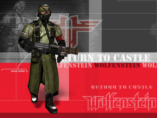 Обои картинки фото видео, игры, return, to, castle, wolfenstein