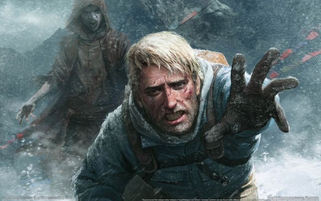 Обои картинки фото cursed, mountain, видео, игры