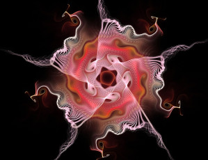 Картинка 3д графика fractal фракталы фрактал