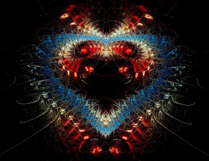 Картинка 3д графика fractal фракталы фрактал