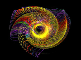 Картинка 3д графика fractal фракталы абстркция