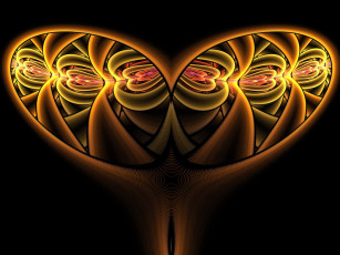 Картинка 3д графика fractal фракталы фрактал