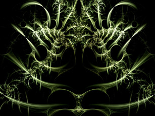 Картинка 3д графика fractal фракталы фрактал