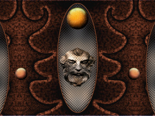 Картинка 3д графика fractal фракталы фрактал