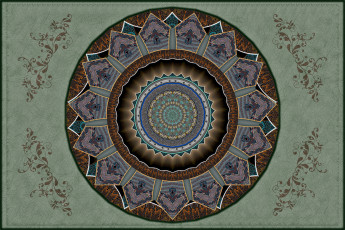 Картинка 3д графика fractal фракталы фрактал