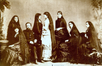 Картинка сестры сазерленд сша разное ретро винтаж девушки длинные волосы