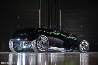 Картинка автомобили custom classic car chromzilla