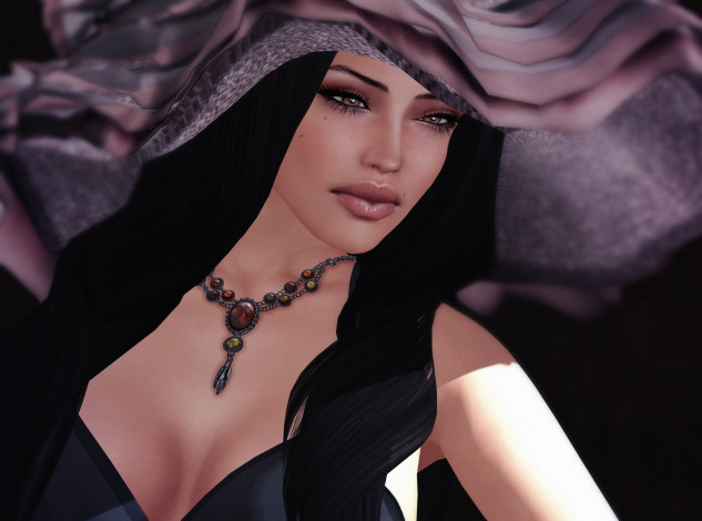 Обои картинки фото 3д, графика, portraits, портрет, лицо