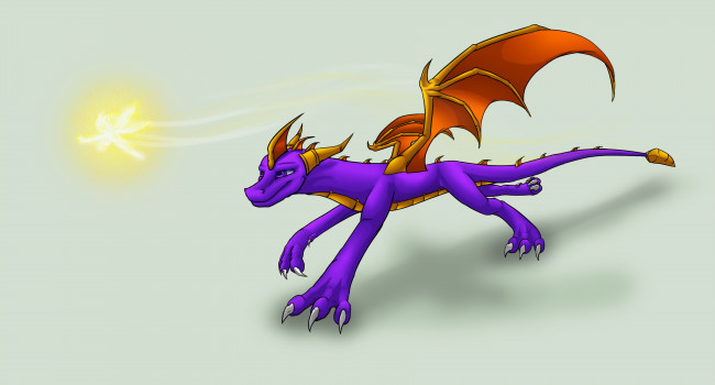 Обои картинки фото рисованные, животные, сказочные, мифические, дракончик