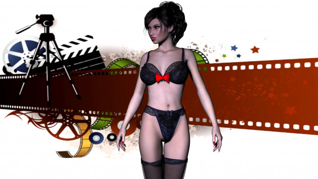 Обои картинки фото 3д, графика, people, люди, девушка