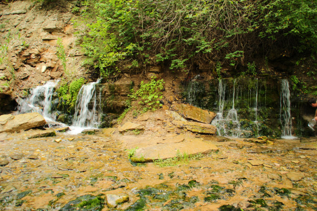 Обои картинки фото россия, изборск, словенские, ключи, природа, водопады, лес, горы