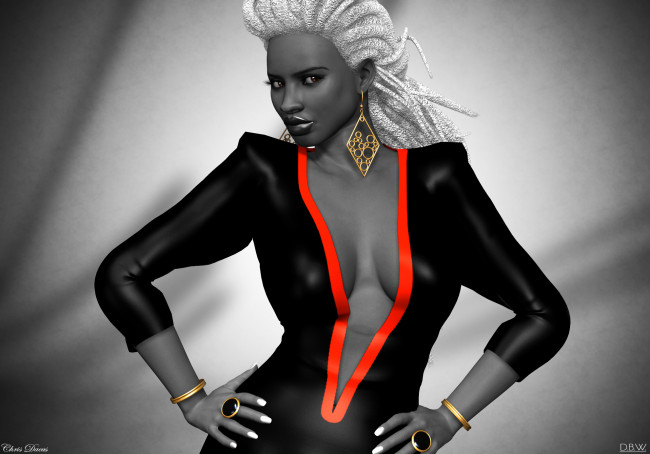 Обои картинки фото 3д, графика, creatures, существа, девушка