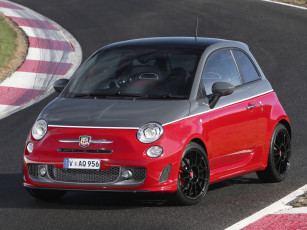 Картинка автомобили fiat 2014г au-spec красный turismo 595 abarth