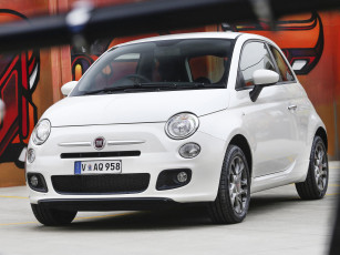 Картинка автомобили fiat 500s светлый 2013г au-spec