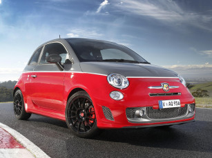 Картинка автомобили fiat красный 2014г au-spec turismo 595 abarth