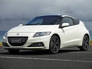 обоя автомобили, honda, cr-z, au-spec, zf1, светлый