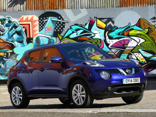 Картинка автомобили nissan datsun juke uk-spec yf15 2014г синий
