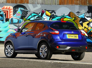 Картинка автомобили nissan datsun juke uk-spec yf15 2014г синий