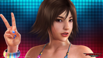 Картинка tekken++zone видео+игры ~~~другое~~~ жест взгляд девушка