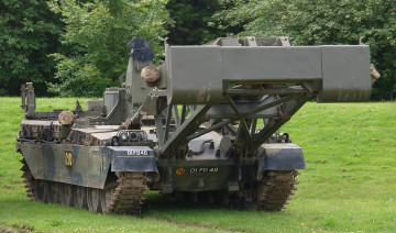 Картинка chieftain+bridge+layer техника военная+техника машина инженерная