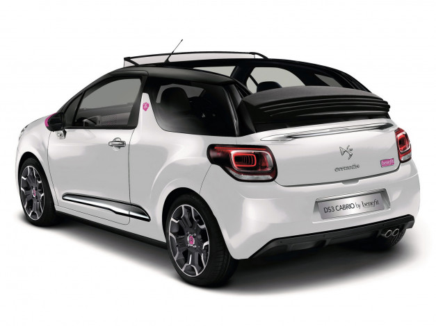 Обои картинки фото автомобили, citroen, benefit, dstyle, светлый, 2014г, cabrio, ds3, citroеn