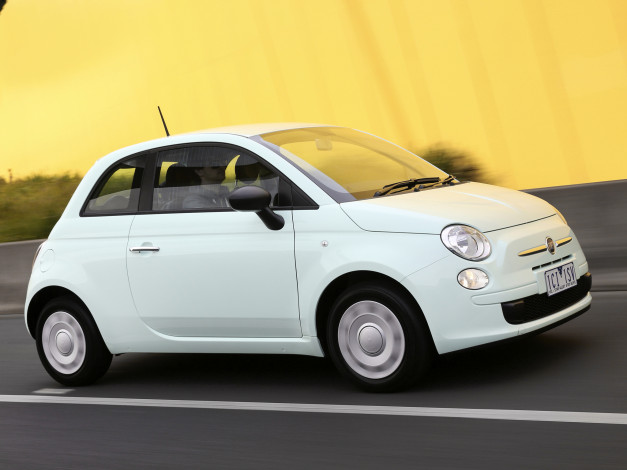 Обои картинки фото автомобили, fiat, 500, pop, au-spec, 2013г