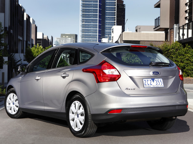 Обои картинки фото автомобили, ford, au-spec, focus