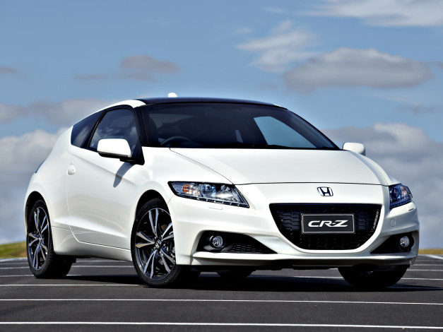 Обои картинки фото автомобили, honda, cr-z, au-spec, zf1, светлый