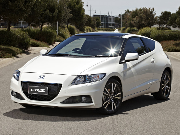Обои картинки фото автомобили, honda, cr-z, au-spec, zf1, светлый