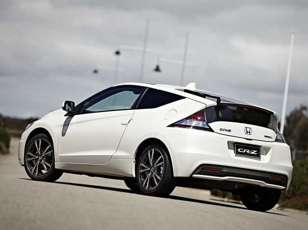 Обои картинки фото автомобили, honda, cr-z, au-spec, zf1, светлый