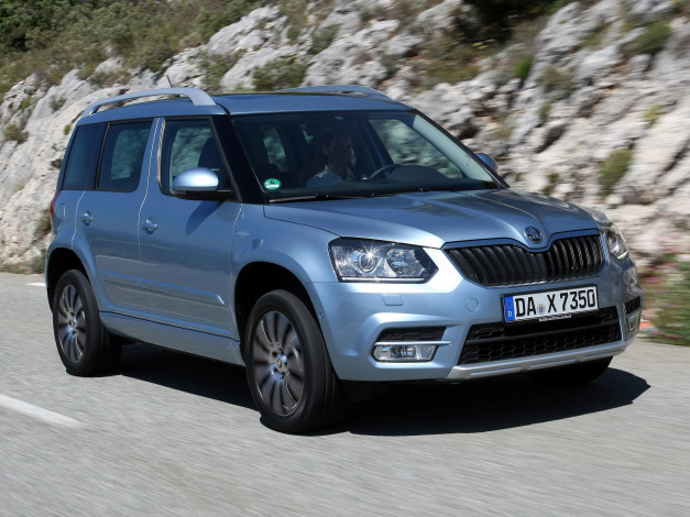 Обои картинки фото автомобили, skoda, yeti, laurin, klement