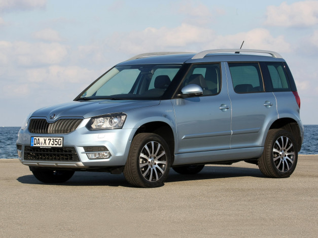 Обои картинки фото автомобили, skoda, yeti, laurin, klement
