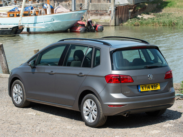 Обои картинки фото автомобили, volkswagen, golf, sv, 2014г