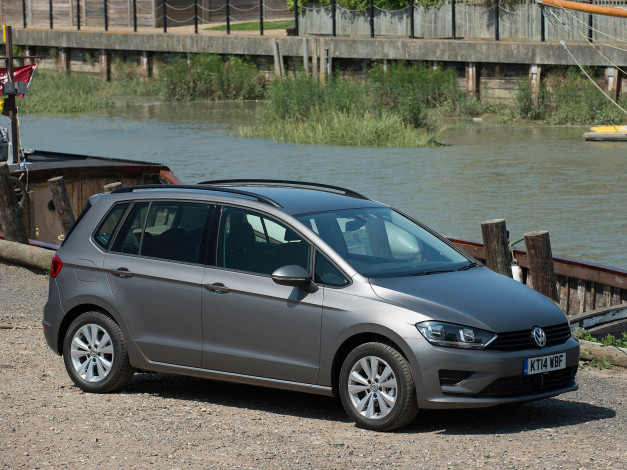 Обои картинки фото автомобили, volkswagen, golf, sv, 2014г