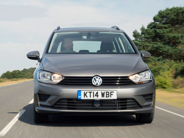 Обои картинки фото автомобили, volkswagen, golf, sv, 2014г