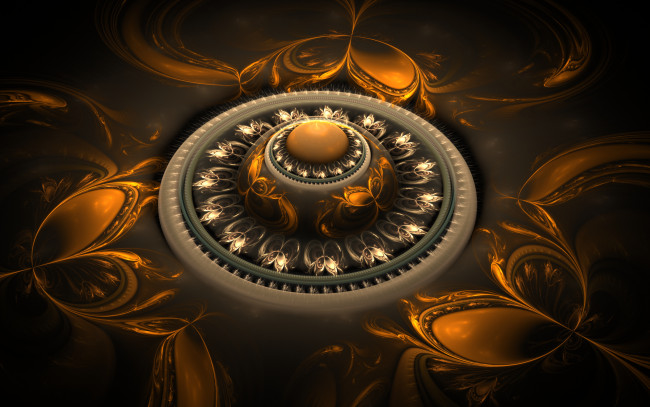 Обои картинки фото 3д графика, фракталы , fractal, цвета, узор, фон