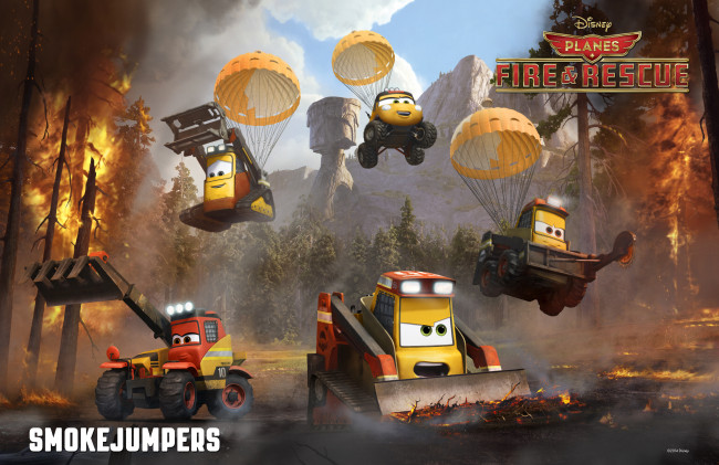 Обои картинки фото planes,  fire & rescue, мультфильмы,  fire and rescue, пожар