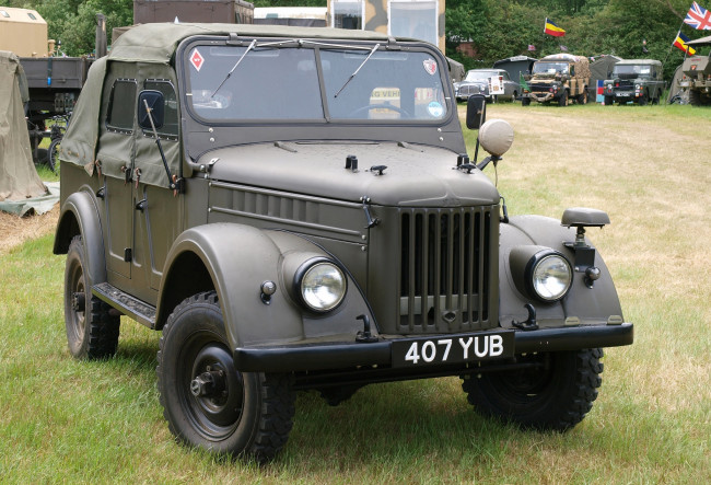 Обои картинки фото uaz-69, техника, военная техника, джип, армейский