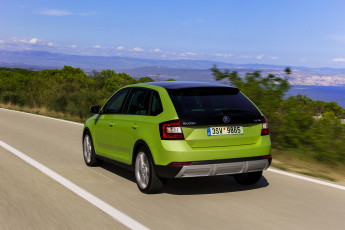 Картинка автомобили skoda scoutline spaceback rapid 2015г