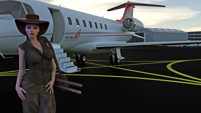 Обои картинки фото 3д графика, люди , people, взгляд, фон, девушка