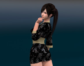 Картинка 3д+графика люди+ people взгляд девушка фон