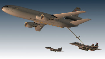 Картинка авиация 3д рисованые v-graphic полет самолеты