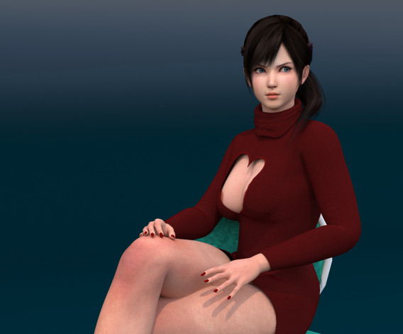 Обои картинки фото 3д графика, люди , people, фон, взгляд, девушка