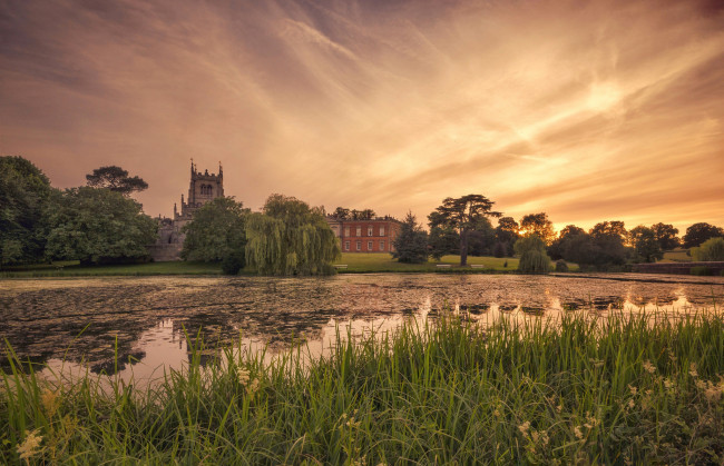 Обои картинки фото города, - пейзажи, рассвет