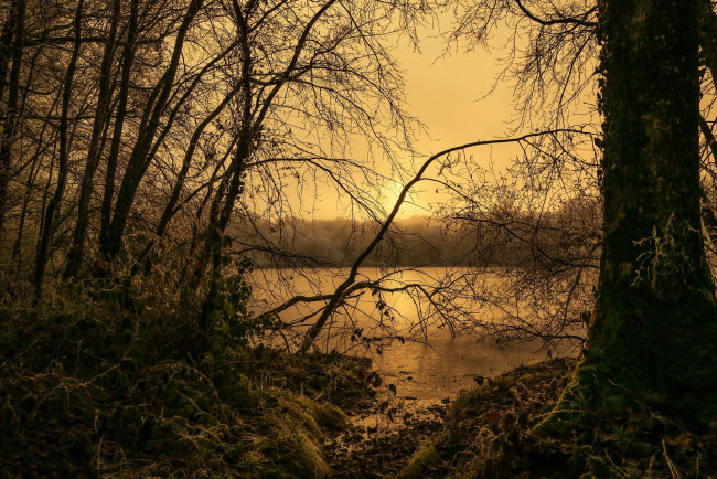 Обои картинки фото природа, реки, озера, осень