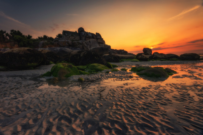 Обои картинки фото природа, восходы, закаты, рассвет