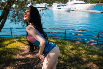 Картинка девушка девушки -unsort+ брюнетки темноволосые valery haze модель