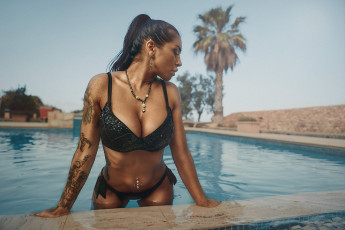 Картинка девушка девушки -unsort+ брюнетки темноволосые olli mieskes модель